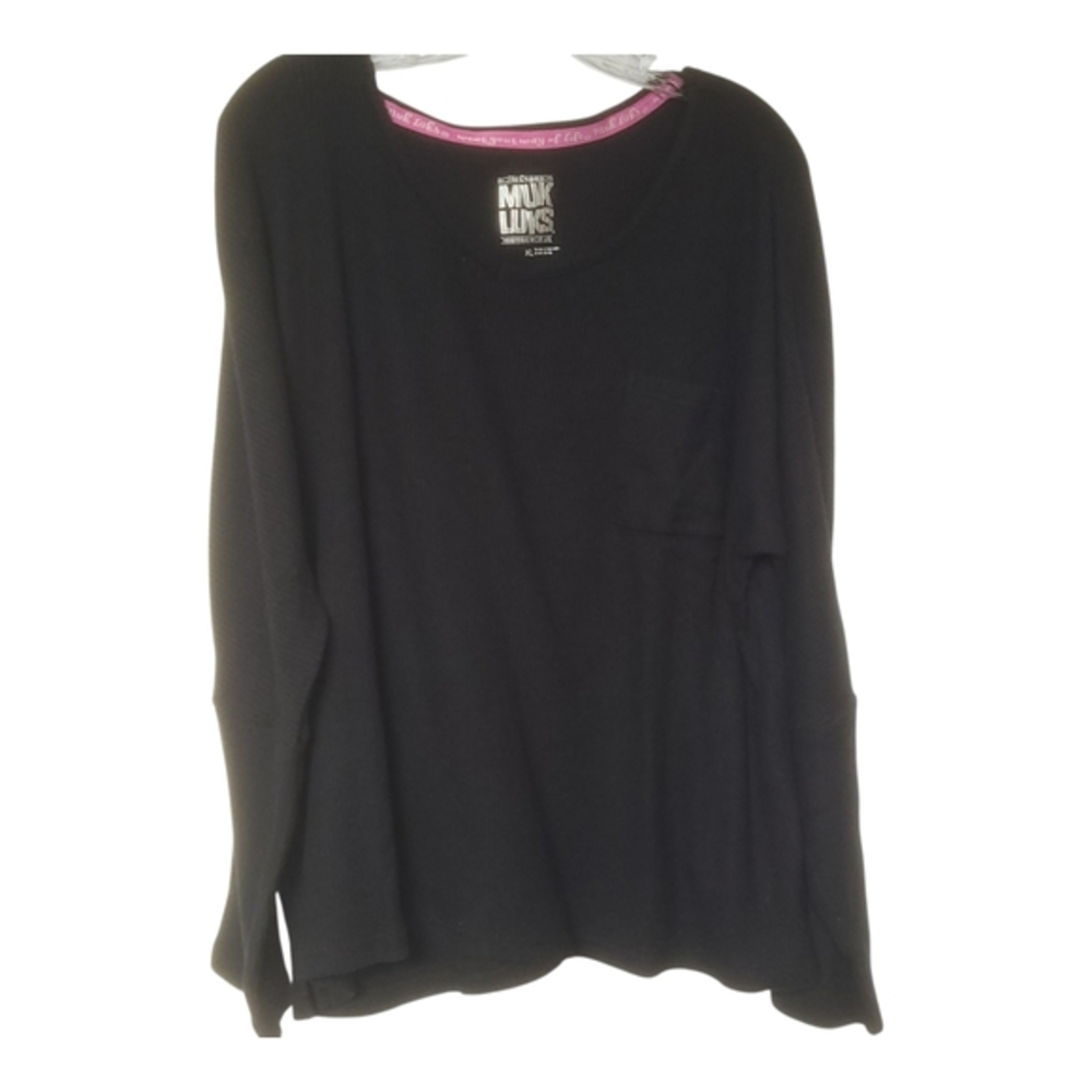 Muk Luks Black‎ Super Soft Too XL